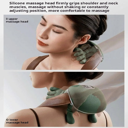 Smart Electric Neck Massager – Heated Deep Kneading for Neck, Back & Shoulders