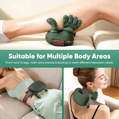 Smart Electric Neck Massager – Heated Deep Kneading for Neck, Back & Shoulders